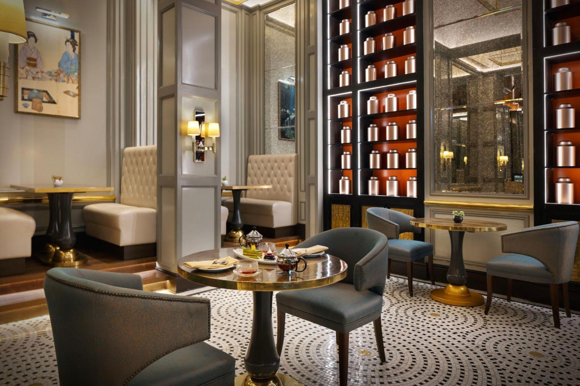 Sheraton Oman Hotel Маскат Екстер'єр фото The Tea Lounge